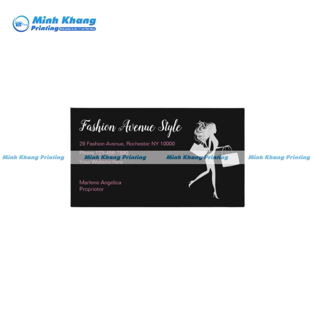 card visit shop quần áo