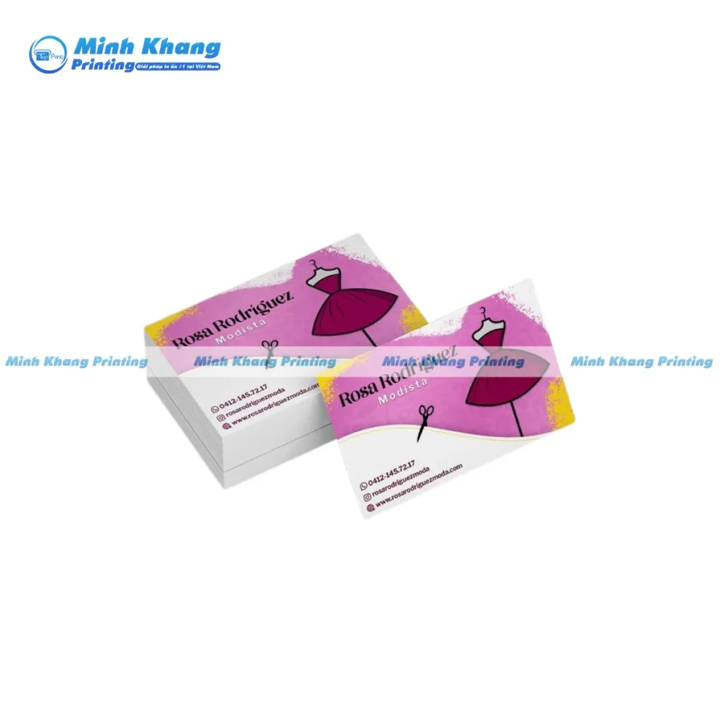 Mẫu Card Visit Shop Quần Áo mang đậm dấu ấn cá nhân, phù hợp với thương hiệu
