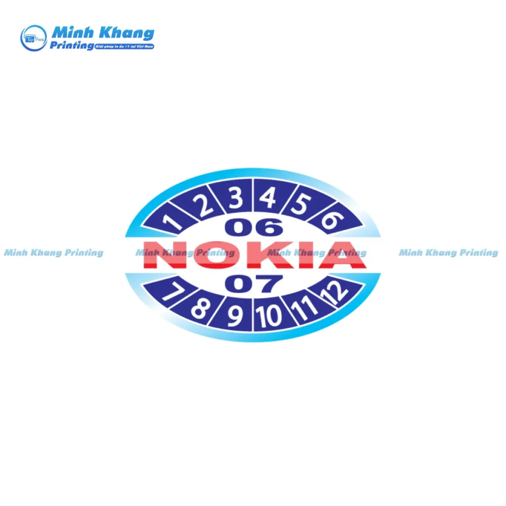 Mẫu tem dán điện thoại chống trầy dùng chất liệu PVC chống nước