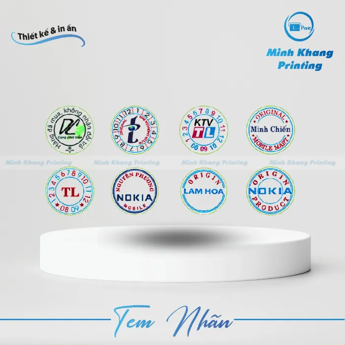 tem đán điện thoại