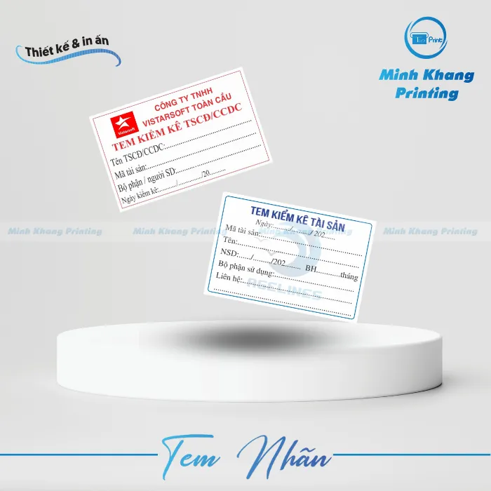 tem kiểm kê tài sản