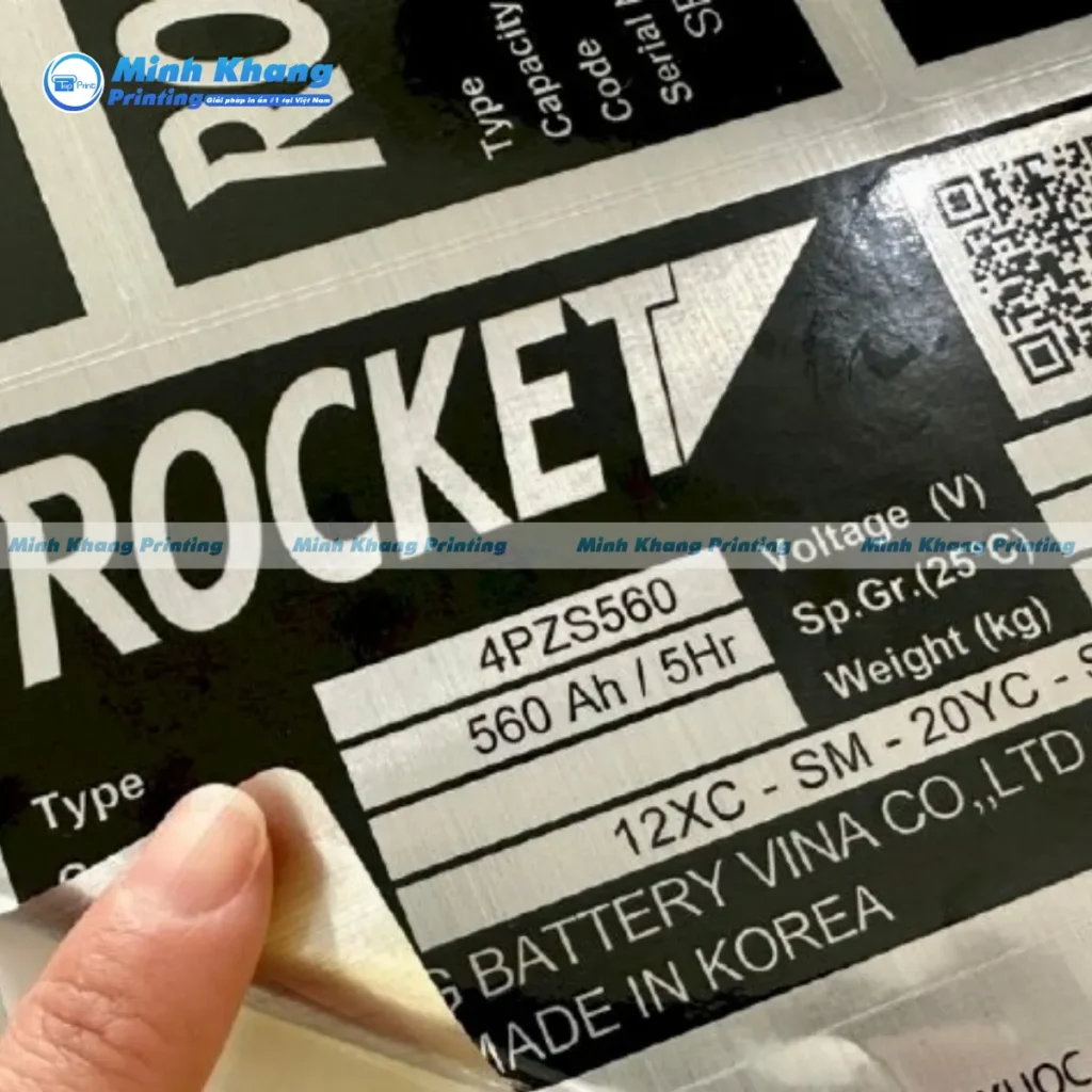 Mẫu tem tủ điện đẹp ghi thông tin kỹ thuật số