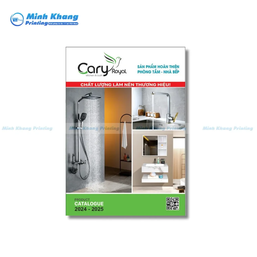 Mẫu catalogue thiết bị vệ sinh chuẩn châu Âu, gây ấn tượng mạnh ngay từ trang bìa
