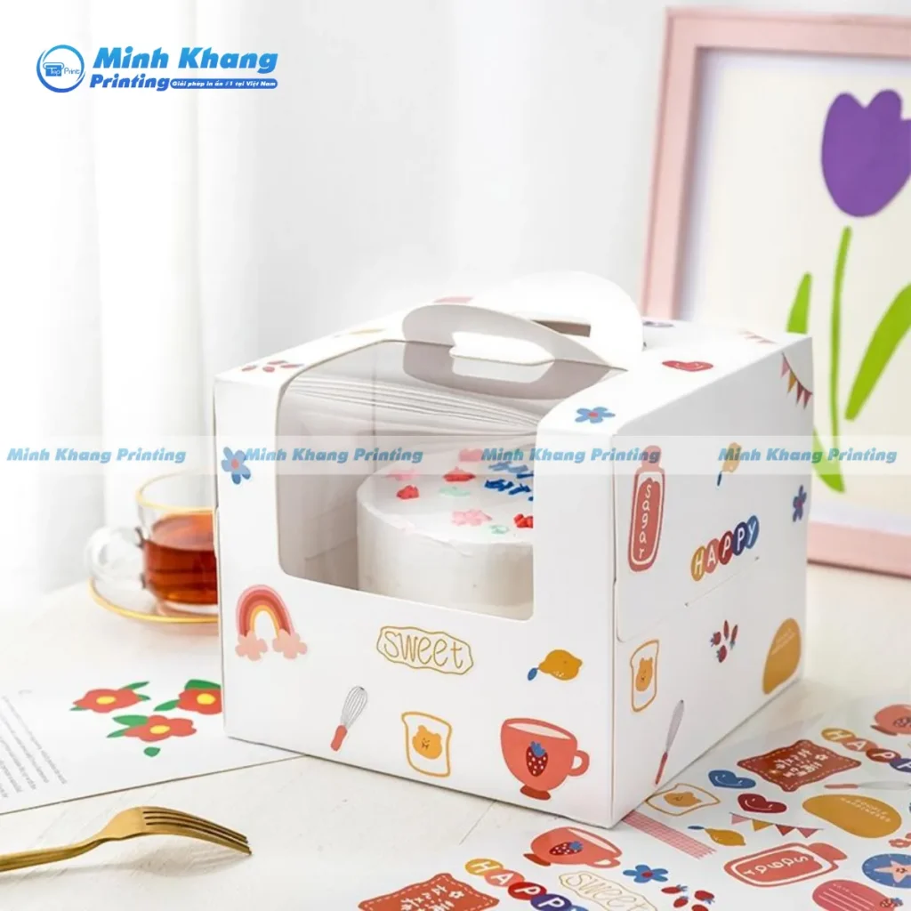 Hộp giấy đựng bánh kem