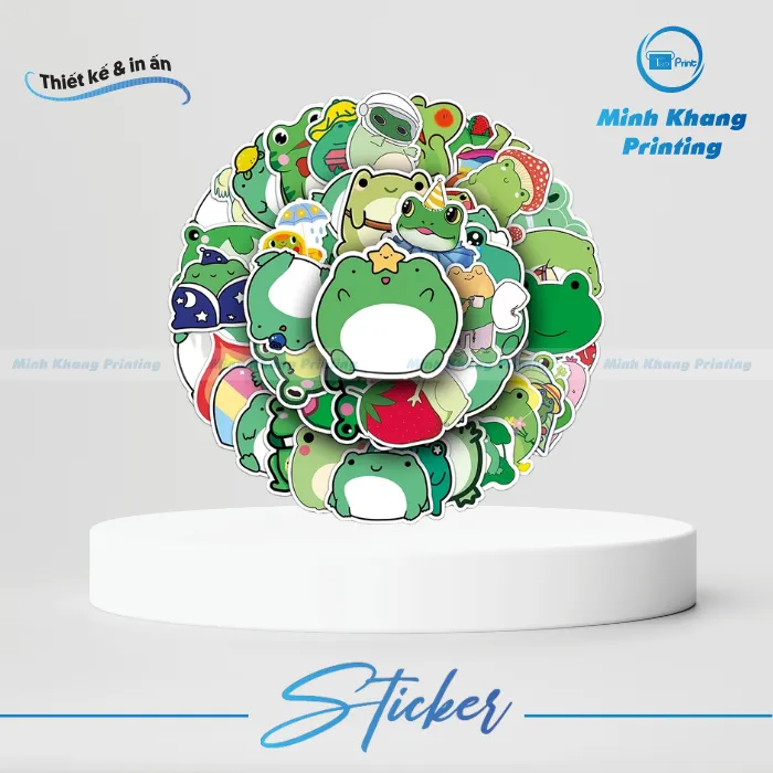 sticker con ếch