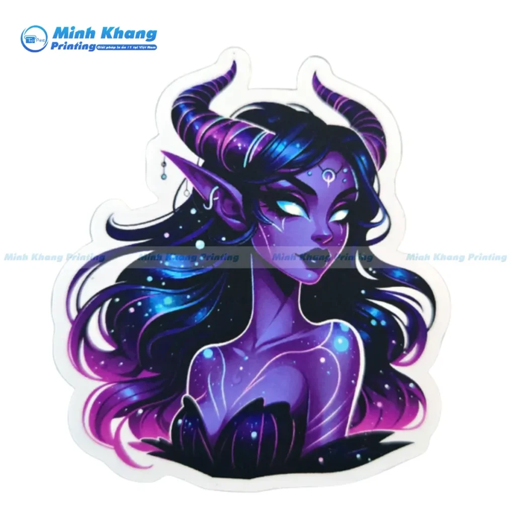 Mẫu sticker galaxy cung hoàng đạo xinh đẹp
