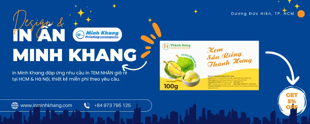 tem nhãn sầu riêng