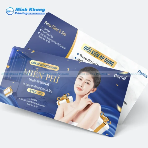 Mẫu Voucher Chăm Sóc Da Chuyên Sâu Miễn Phí Pema Clinic & Spa