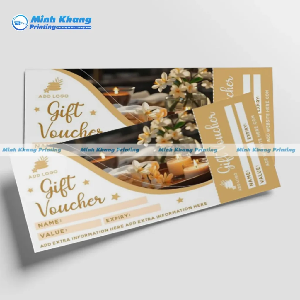 Mẫu voucher giảm giá độc đáo, mới lạ