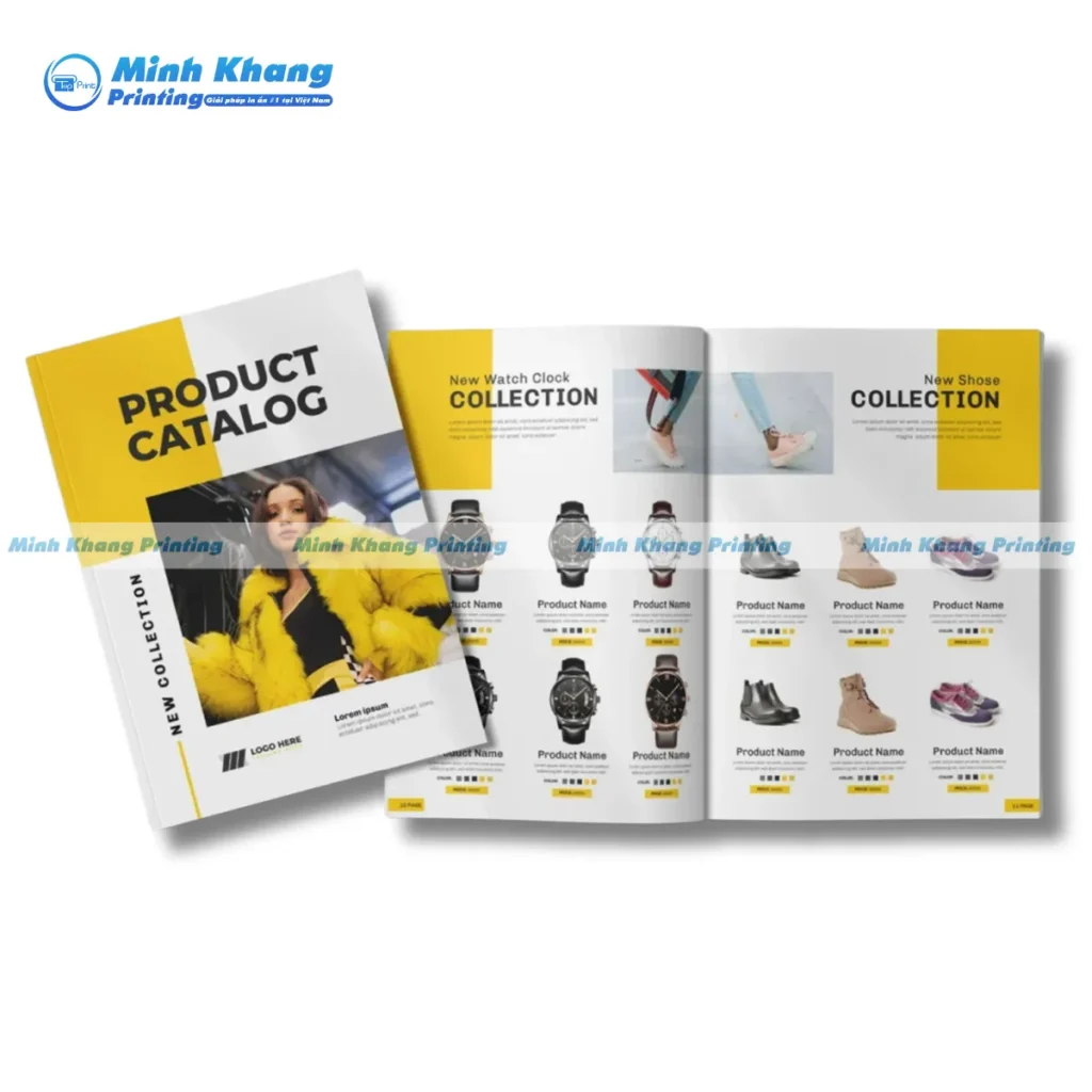 Mẫu catalogue giới thiệu sản phẩm mới giày thể thao