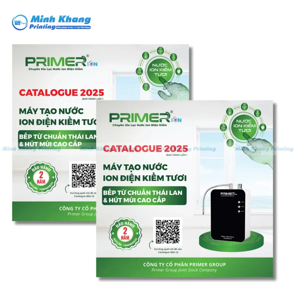 Quy Cách In Catalogue Máy Lọc Nước Chất Lượng, Chuyên Nghiệp