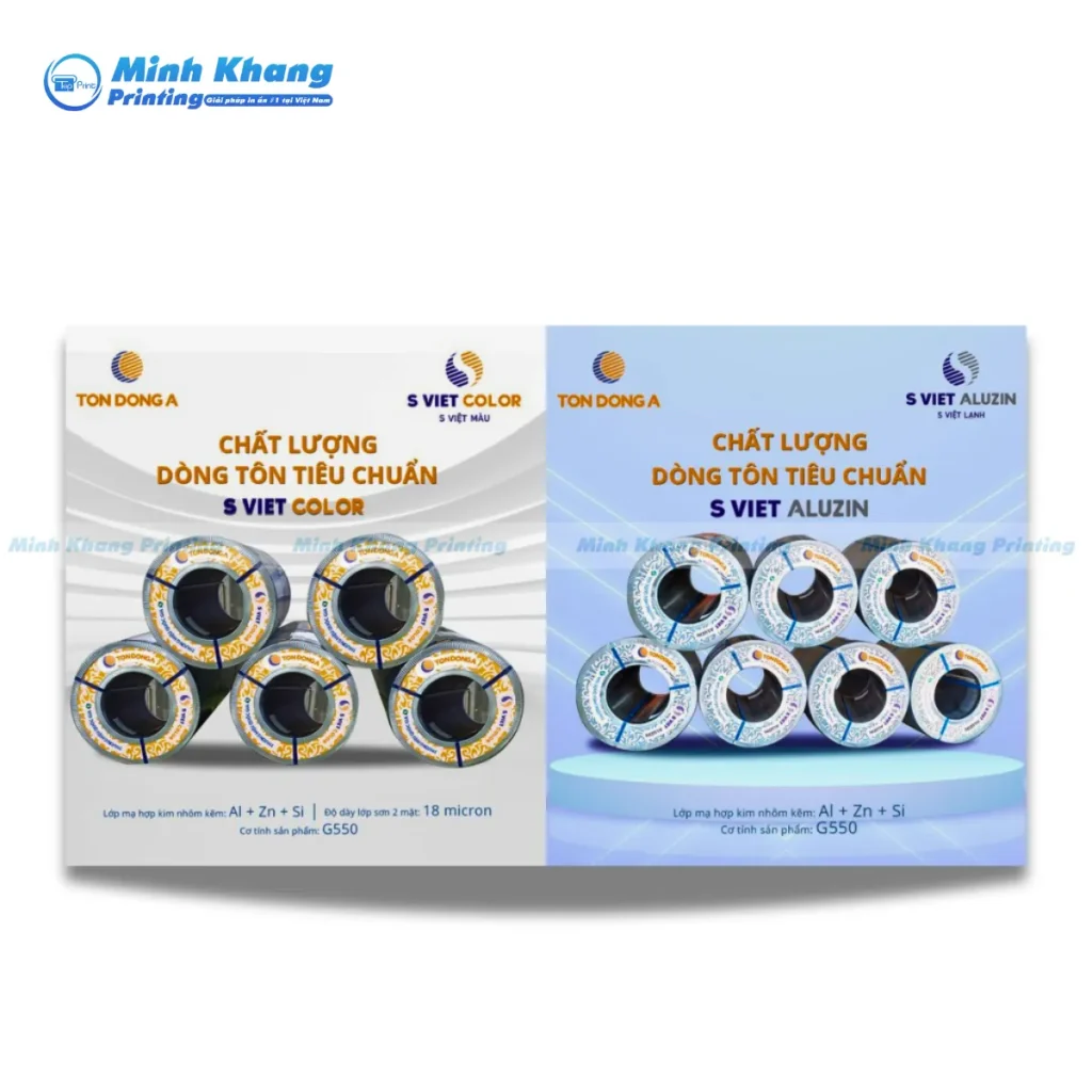 Quy Cách In Catalogue Tôn Giúp Tối Ưu Chất Liệu Đến Hoàn Thiện