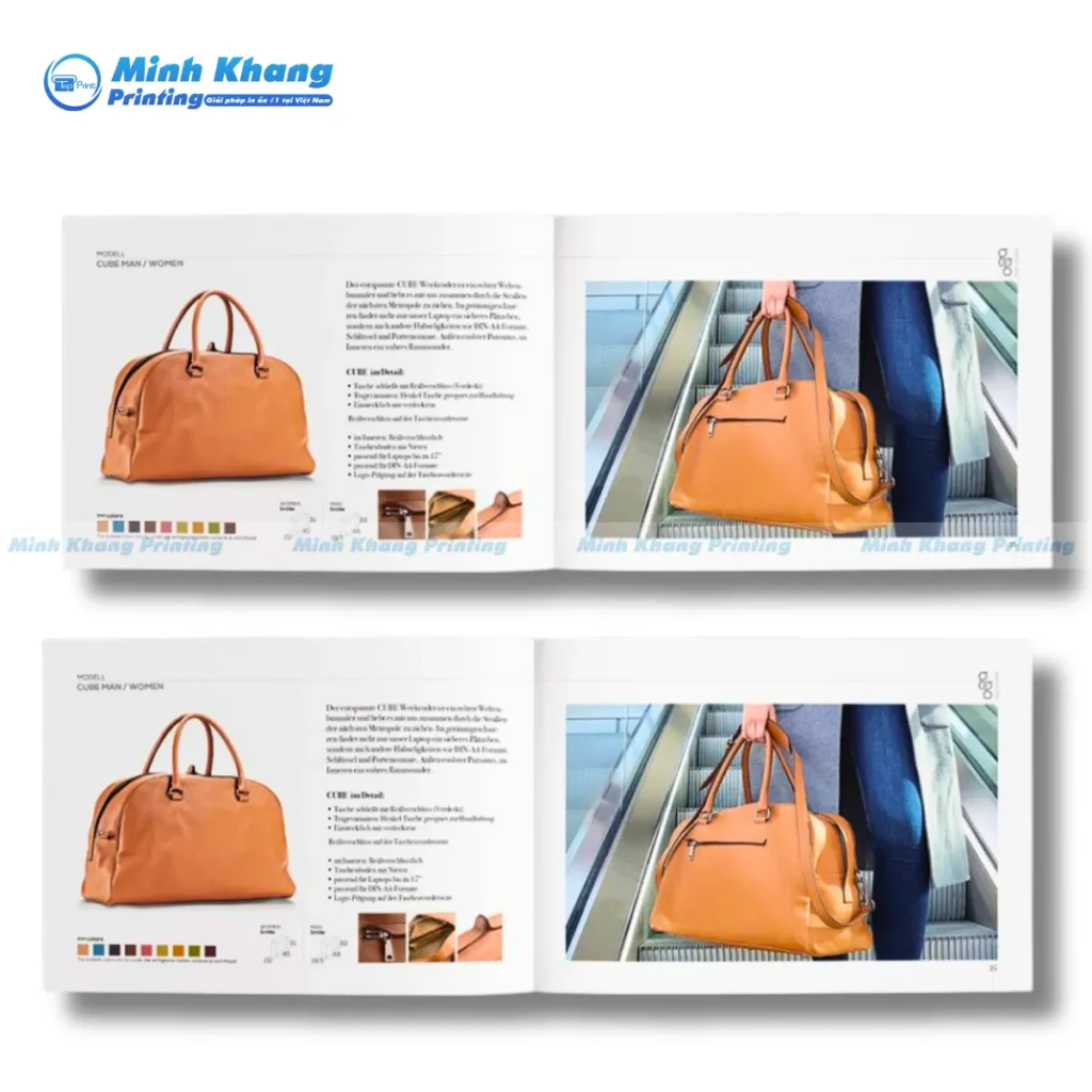 Những Lưu Ý Khi Thiết Kế Catalogue Túi Xách Tạo Ấn Tượng Từ Trang Đầu Tiên