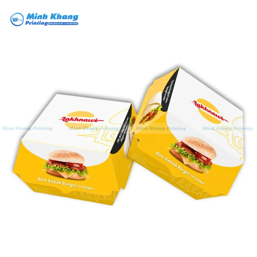 Hộp Giấy Đựng Hamburger Là Gì?