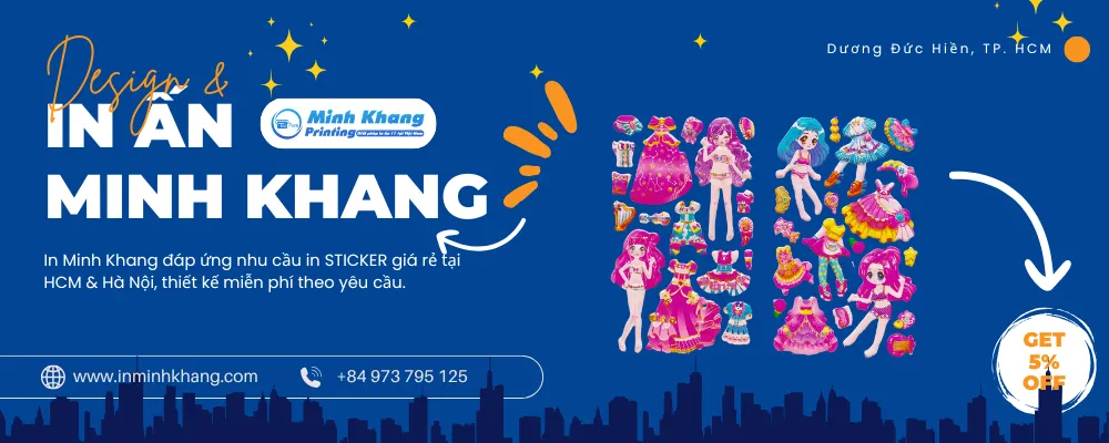 40+ Mẫu Sticker Búp Bê Đa Dạng Chủ Đề & Sáng Tạo Cho Bé