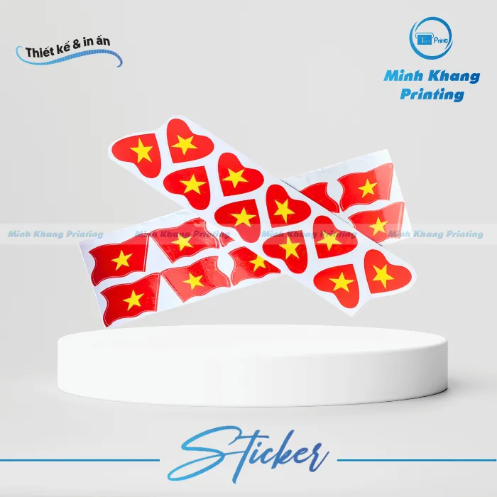sticker cờ Việt Nam