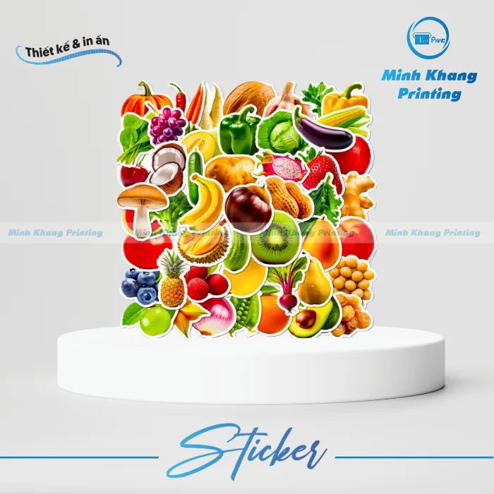 sticker hoa quả