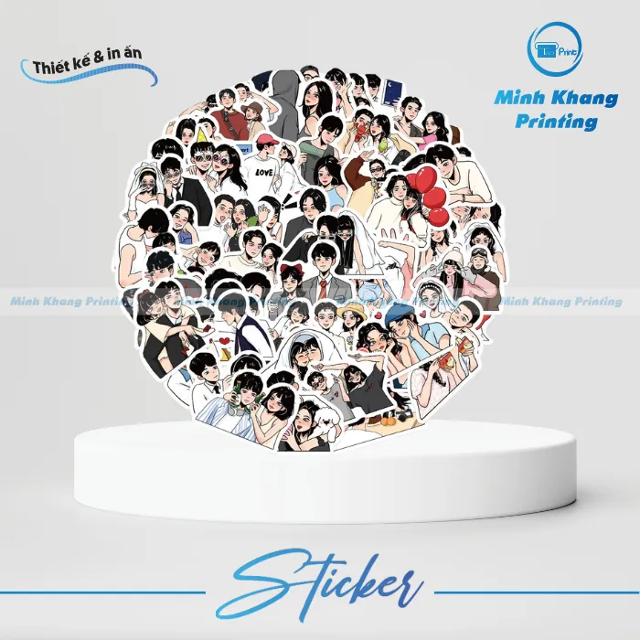 sticker tình yêu