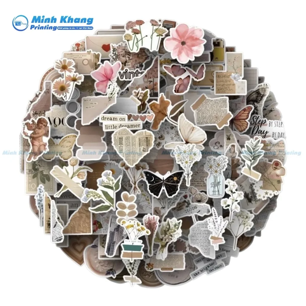 Sự Khác Biệt Giữa Vintage Sticker và Sticker Hiện Đại