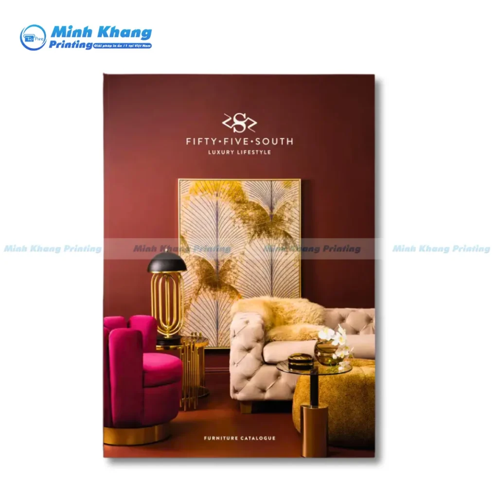 Mẫu catalogue luxury lifestyle Fifty Five South