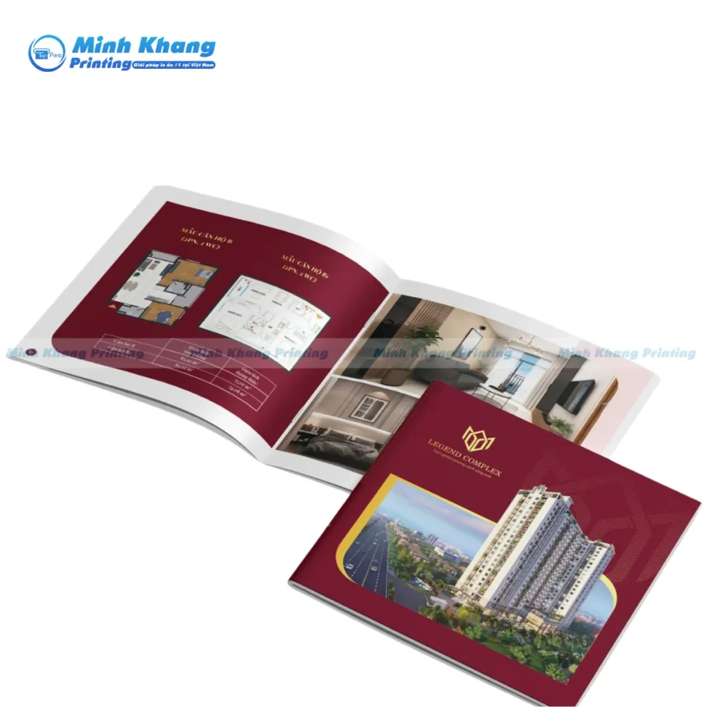 Mẫu catalogue bất động sản luxury giới thiệu căn hộ, chung cư LEGEND COMPLEX