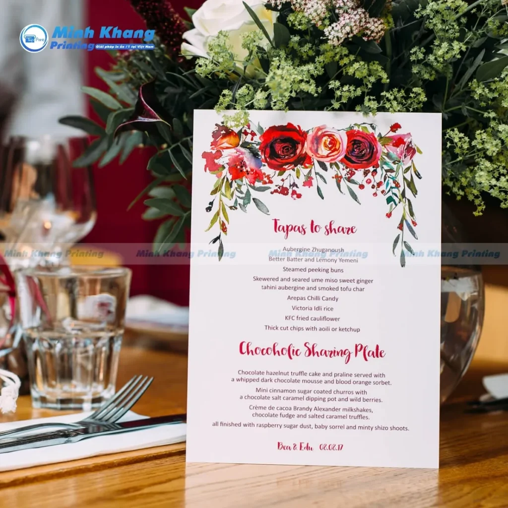 Menu Đám Cưới Là Gì?