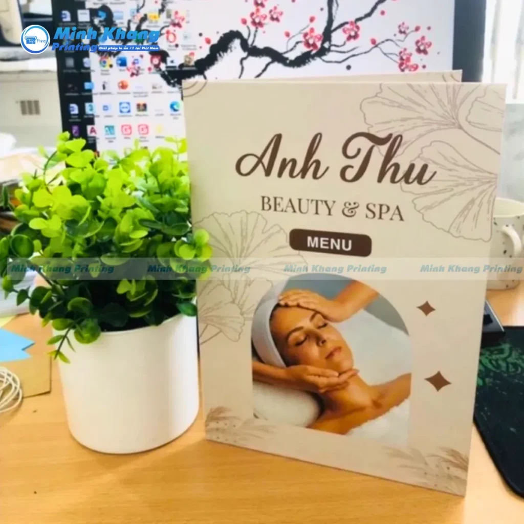 Quy Cách In Menu Spa Giá Rẻ, Chất Lượng