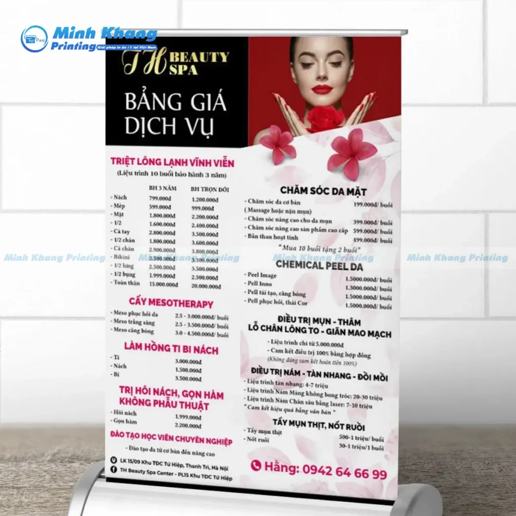 Bí Quyết Thiết Kế Menu Spa Gây Ấn Tượng