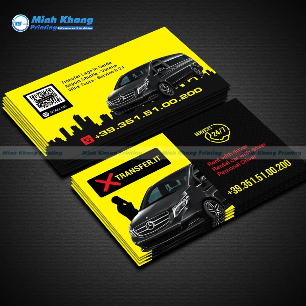 7 Thông Tin Vàng Bắt Buộc Phải Có Trên Name Card Taxi