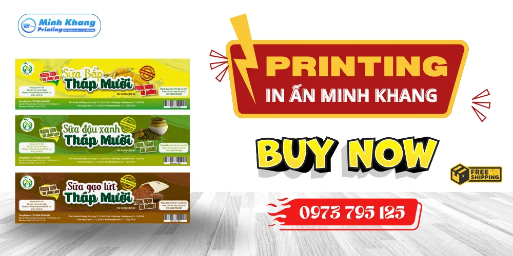 Mẫu tem nhãn sữa bắp