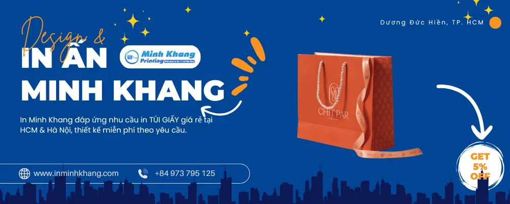 mẫu túi giấy cam