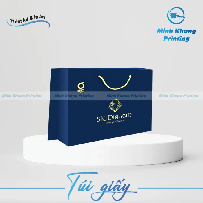 mẫu túi giấy ép kim
