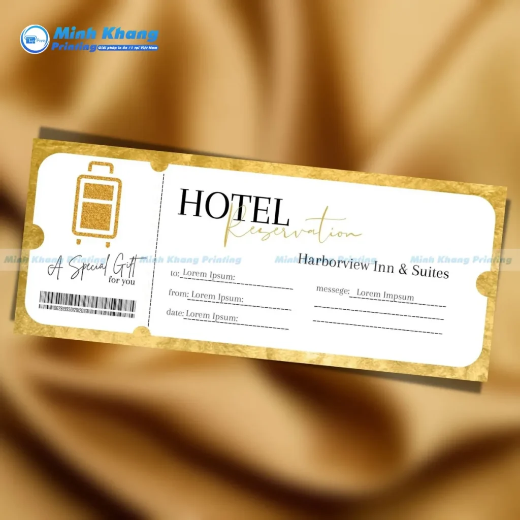 Mẹo In Ấn Nâng Cấp Voucher Khách Sạn Thành Ấn Phẩm Đẳng Cấp