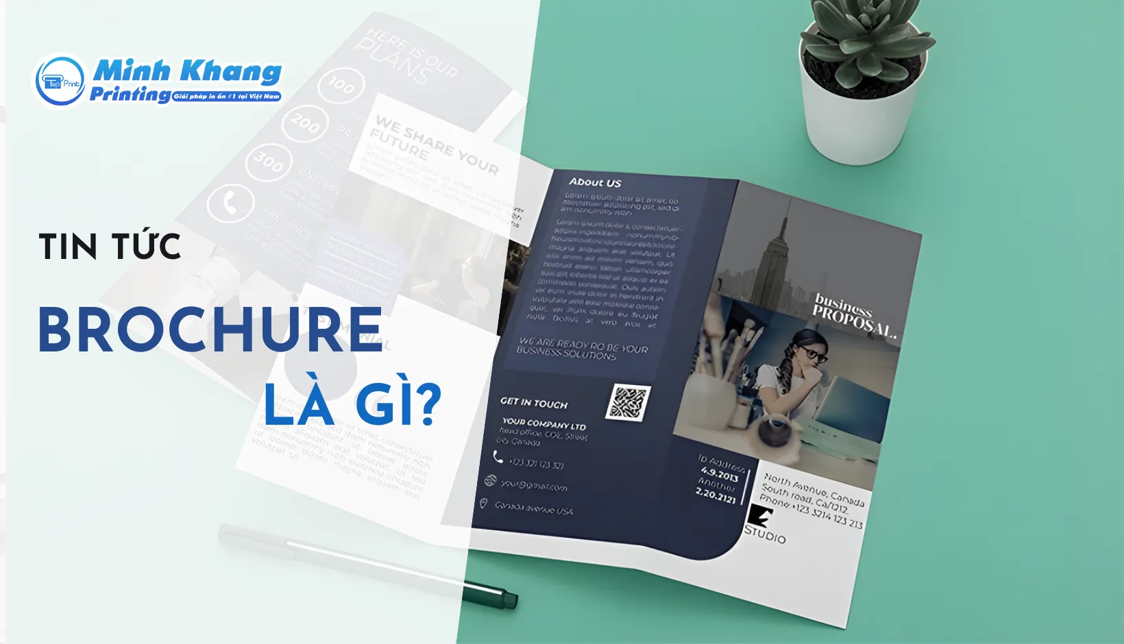 Brochure là gì? Brochure gồm những nội dung gì?
