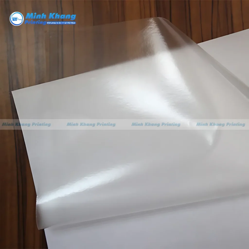 Tại Sao Doanh Nghiệp Lại Ưu Ái Decal Nhựa Trong? 5 Lợi Ích Vượt Trội