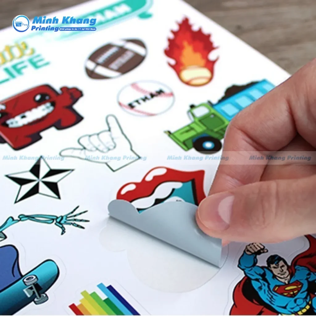 decal trắng sữa in sticker 