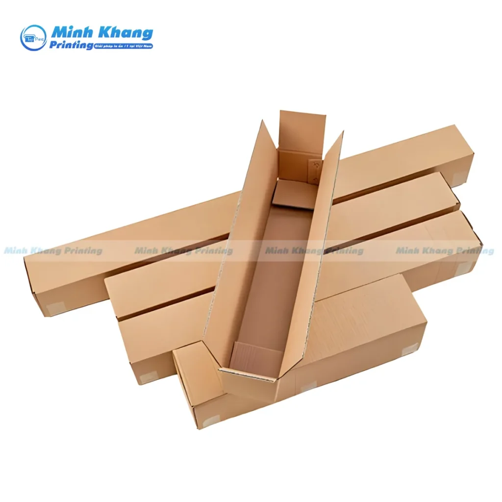 Mẫu hộp giấy carton dài đựng được nhiều sản phẩm