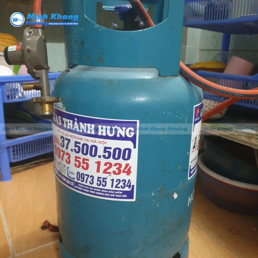 Tem Dán Bình Gas Là Gì? Có Vai Trò Như Thế Nào Đối Với Doanh Nghiệp & Người Tiêu Dùng?