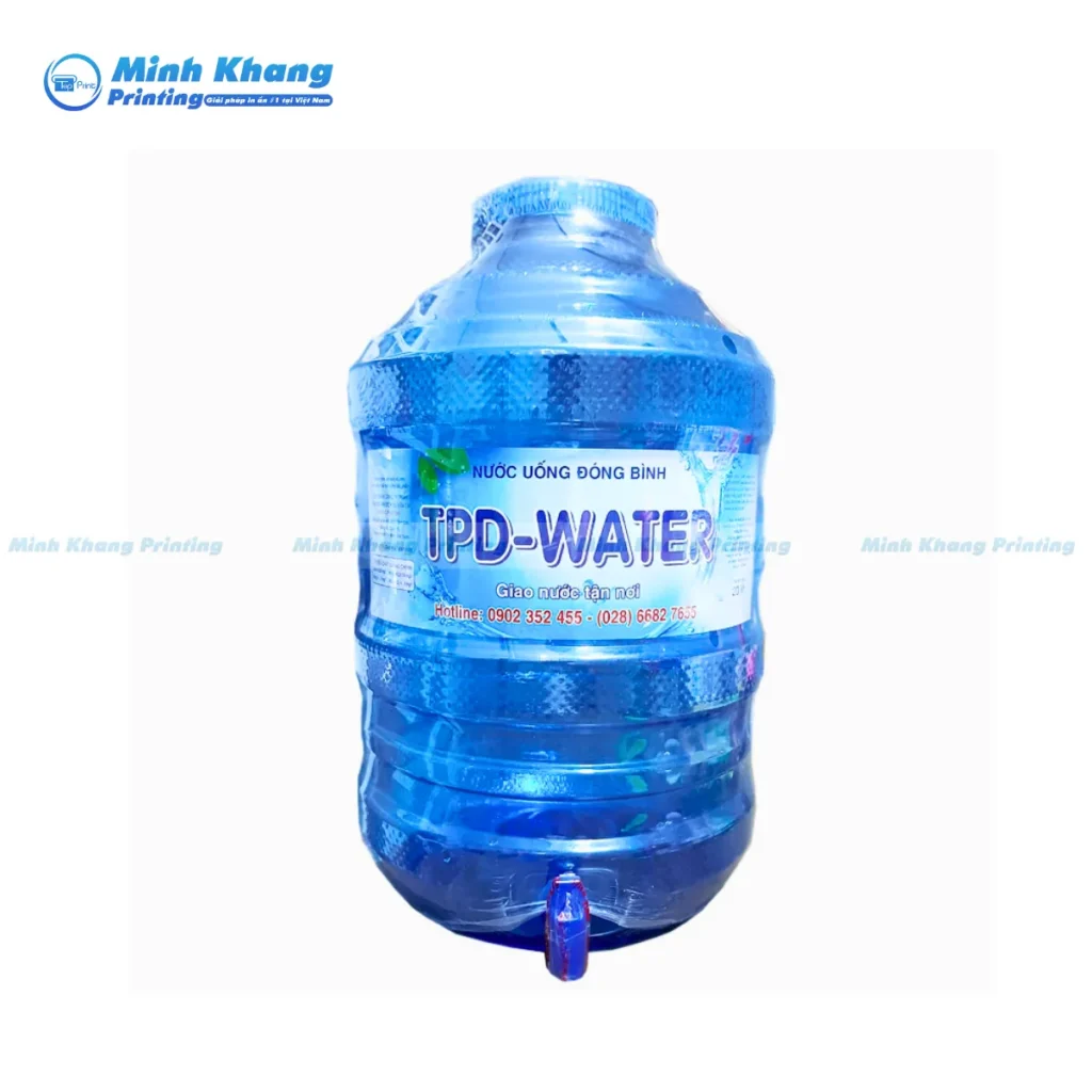 Bí Quyết Vàng Để Thiết Kế Tem Dán Bình Nước Tạo Uy Tín Với Khách Hàng