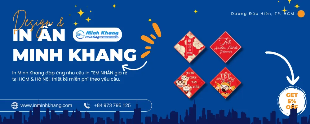 tem nhãn hình vuông