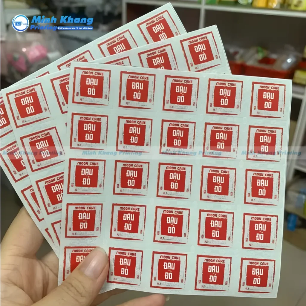 Mẫu tem bánh trung thu phân biệt các loại bánh kích thước 3x3 cm