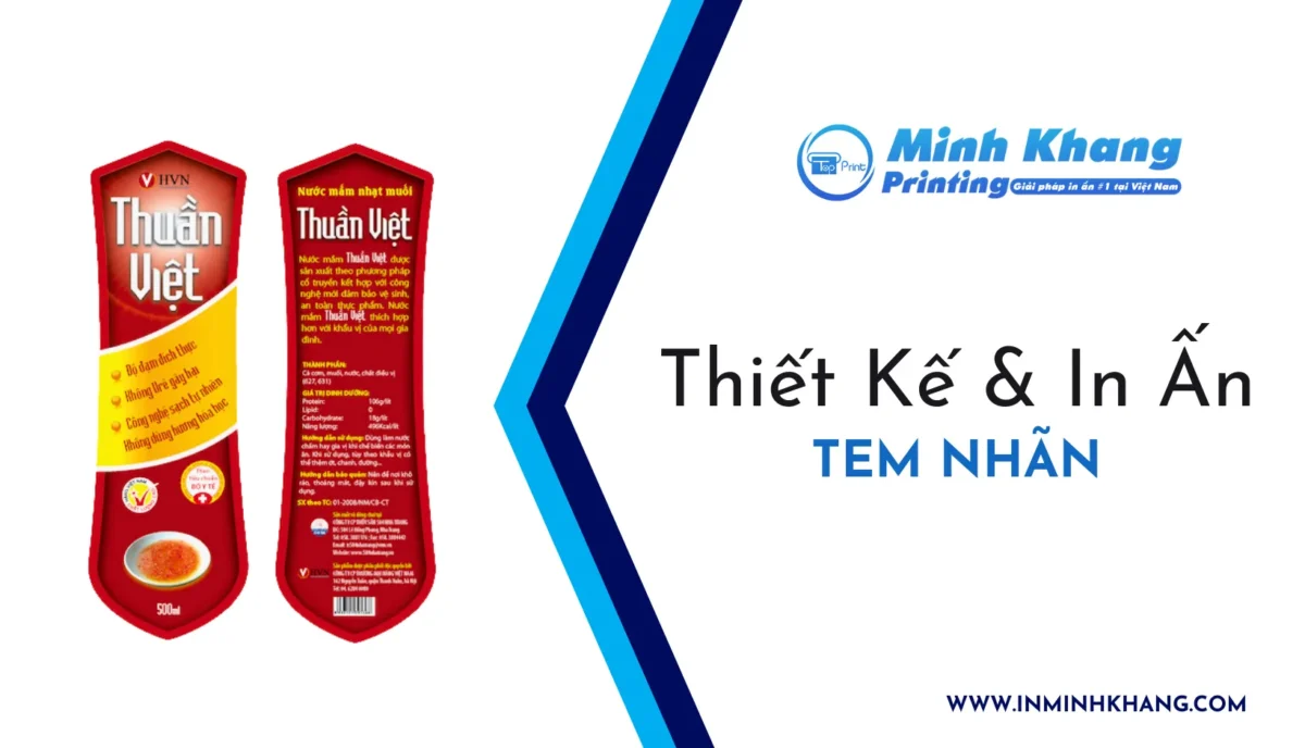 thiết kế tem nhãn