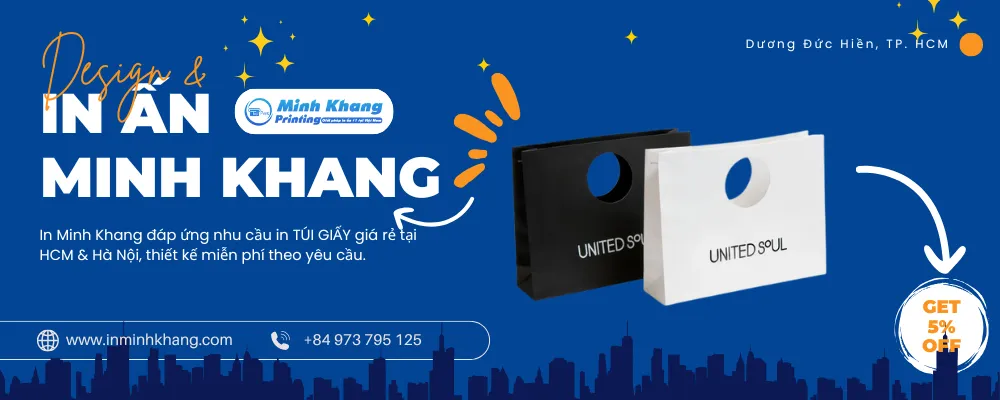 55+ Mẫu Túi Giấy Khoét Quai Sang Trọng & Đẳng Cấp