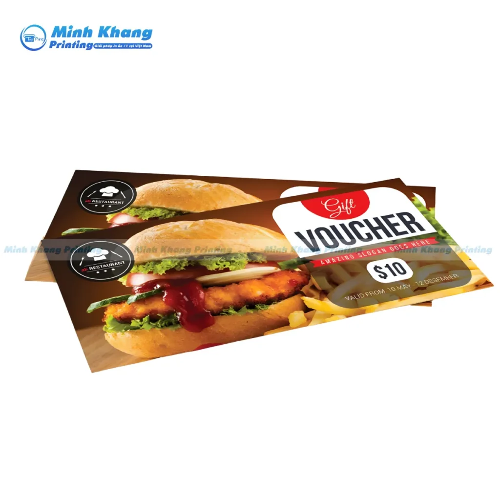 Sức Mạnh Của Một Mẫu Voucher Ăn Uống Được Thiết Kế Bài Bản