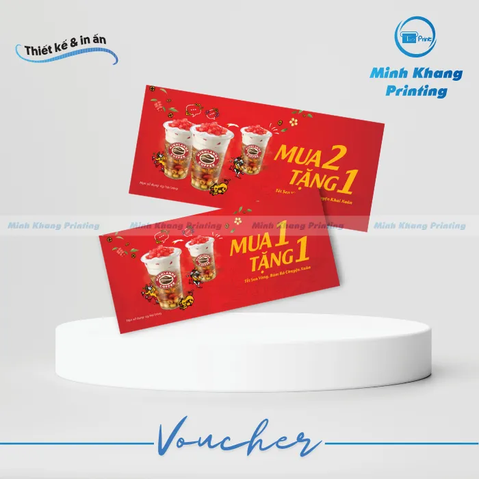 mẫu voucher cà phê