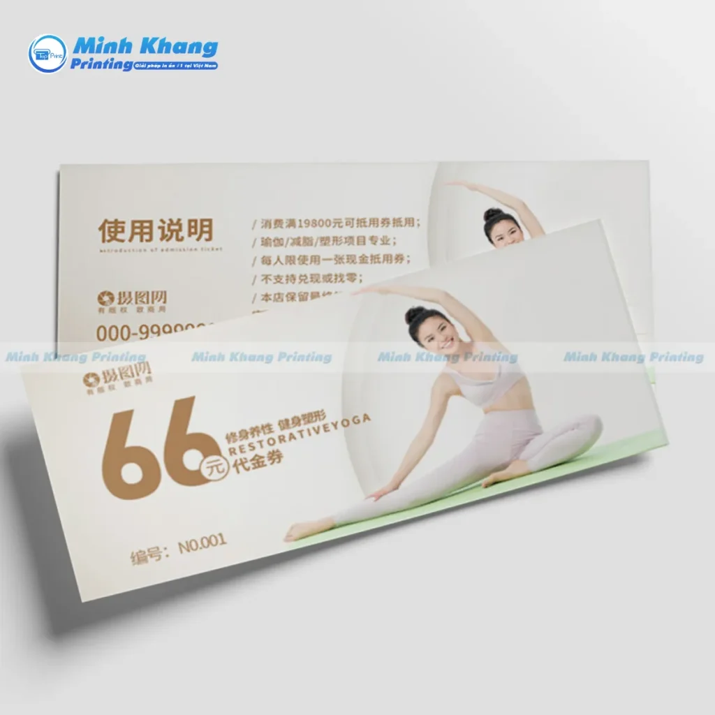 Các Yếu Tố Hữu Ích Tạo Nên Một Mẫu Voucher Yoga Hoàn Hảo