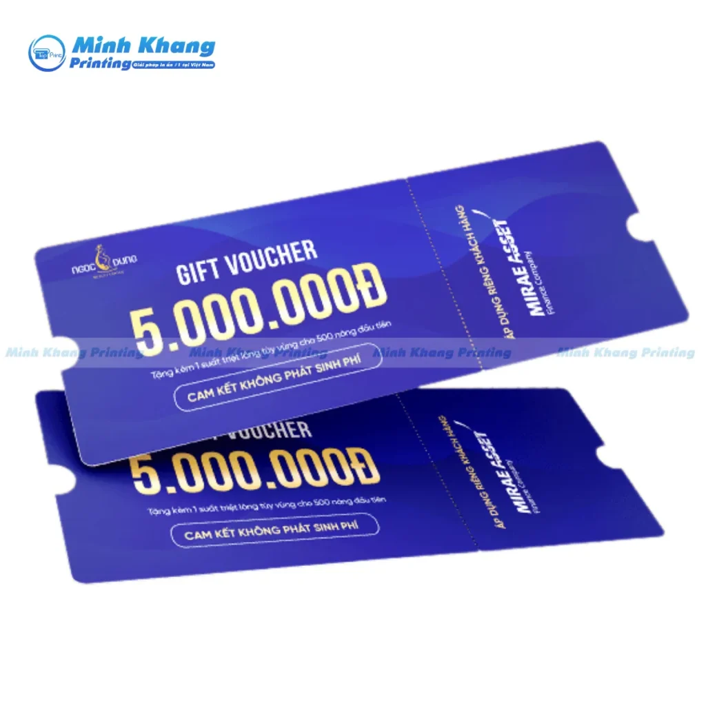 Mẫu voucher mỹ phẩm cho dịch vụ làm đẹp & thẩm mỹ