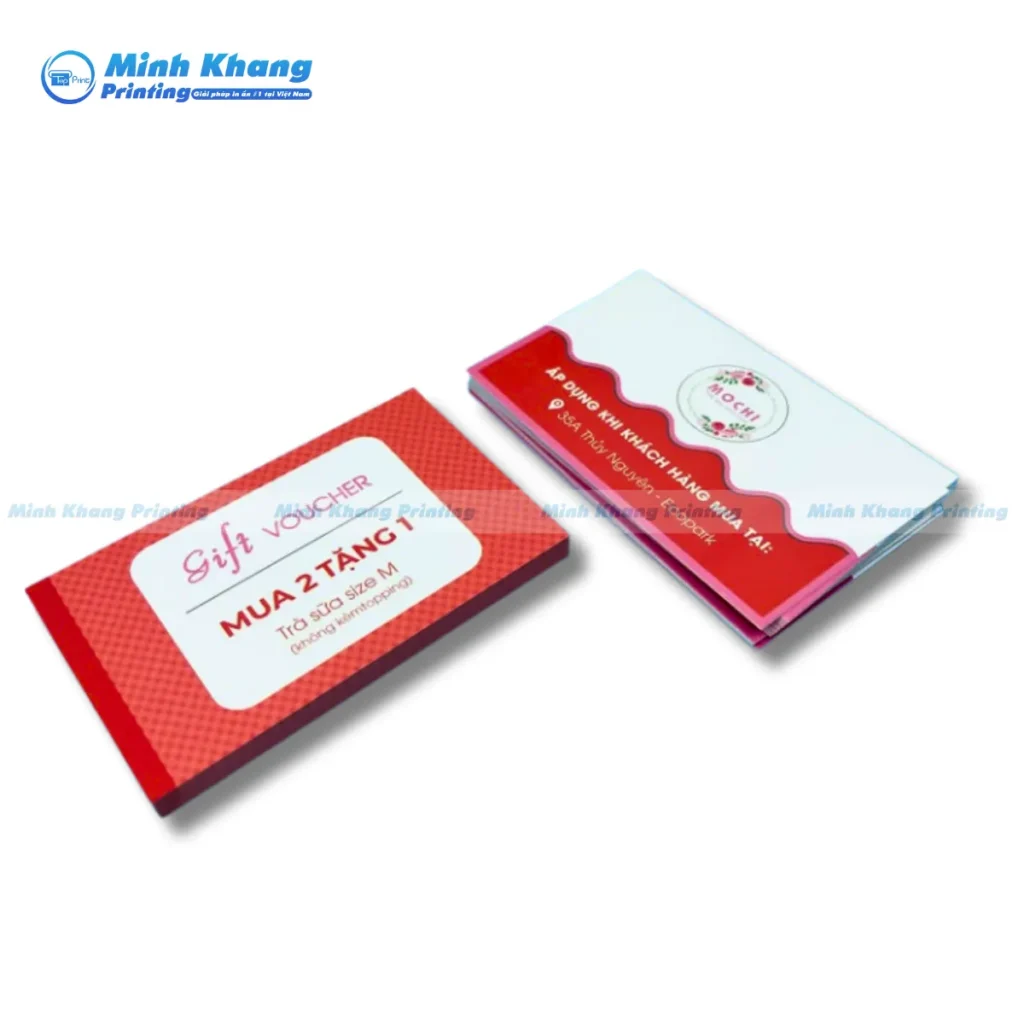 Tại Sao Chất Lượng In Voucher Trà Sữa Quyết Định 50% Thành Công Của Chiến Dịch?