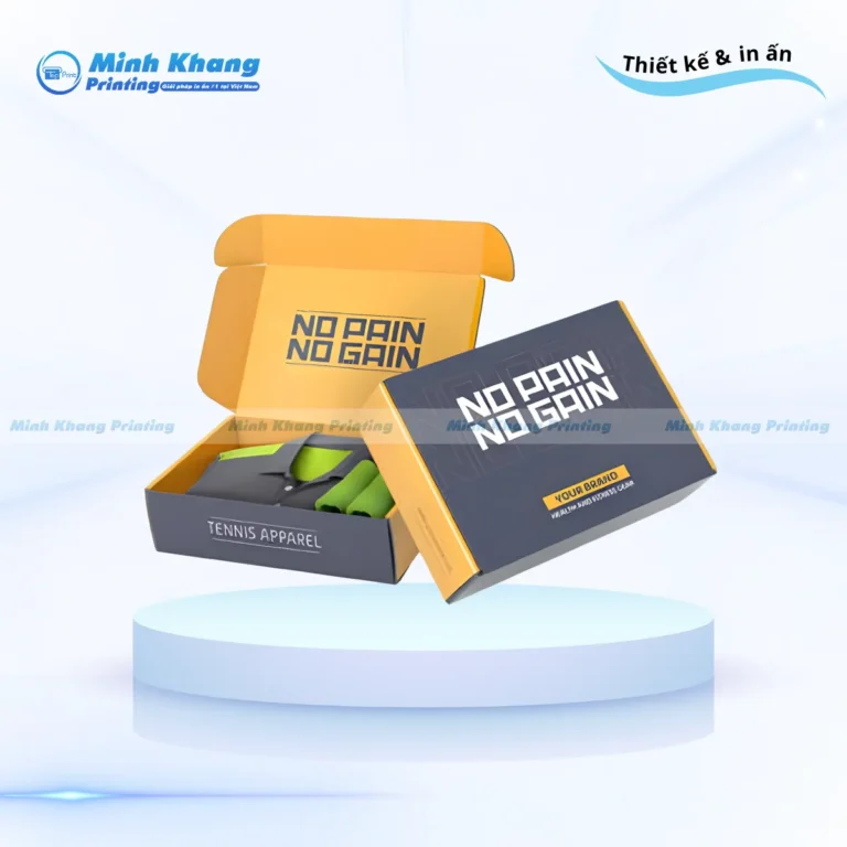 ấn phẩm hộp giấy
