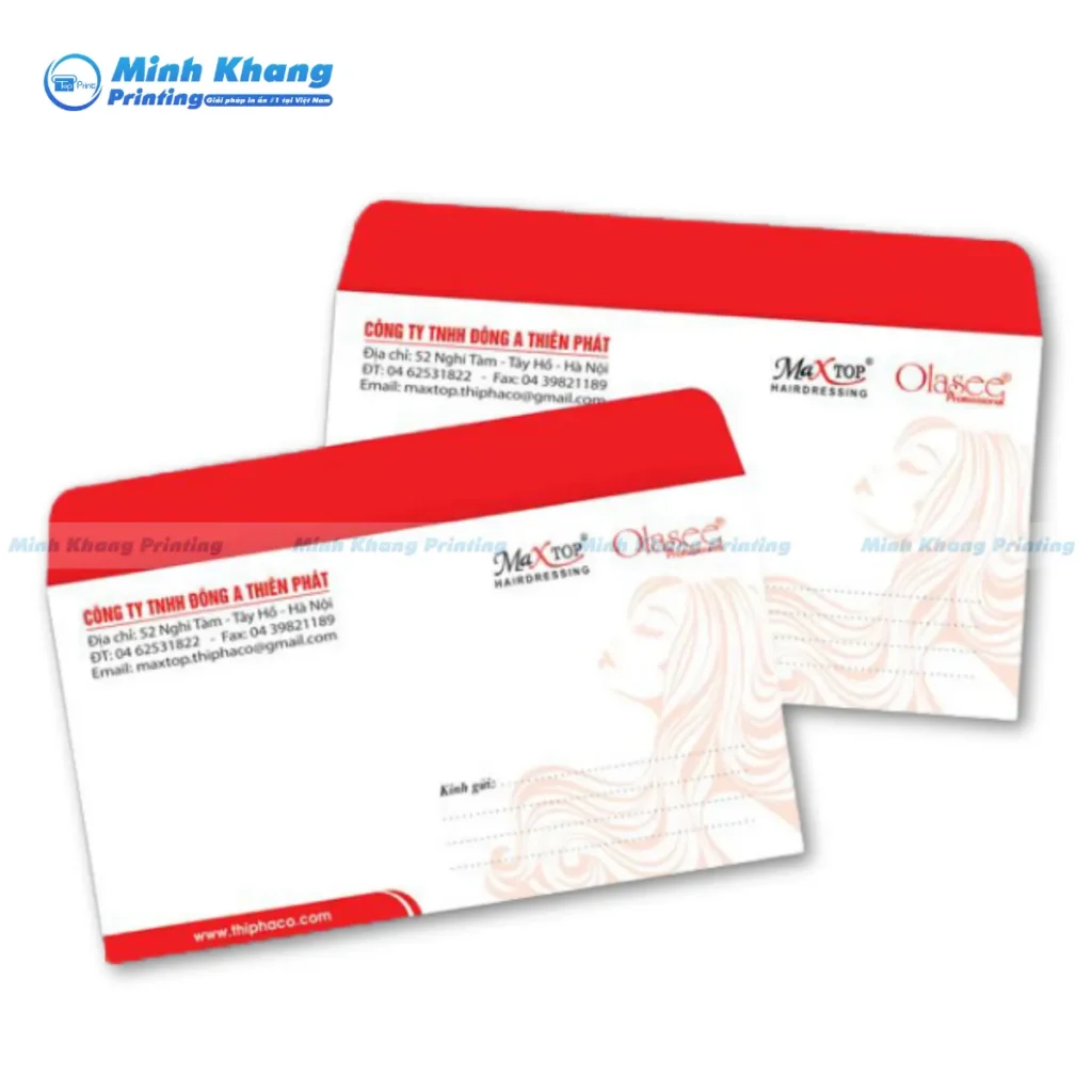 Các Yếu Tố Ảnh Hưởng Đến Báo Giá In Phong Bì